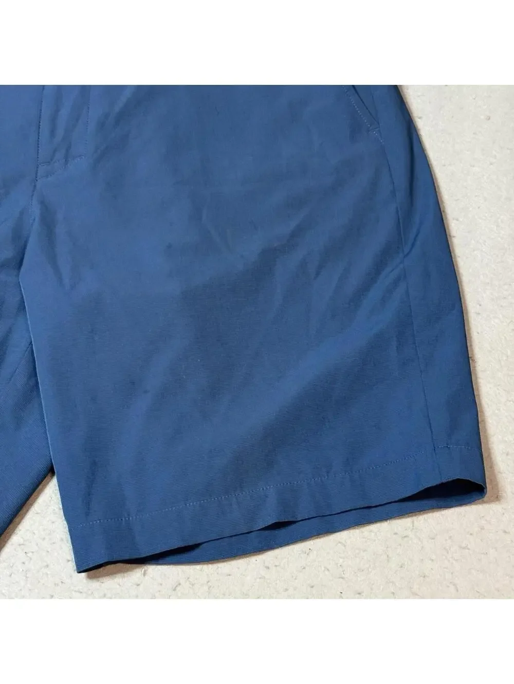 Banana Republic Men's Blue Golf Shorts‎ Size 36 Stretch Performance Casual READ